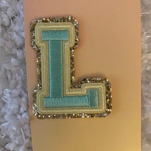 Stoney Clover Lane x Target glitter letter L 😍